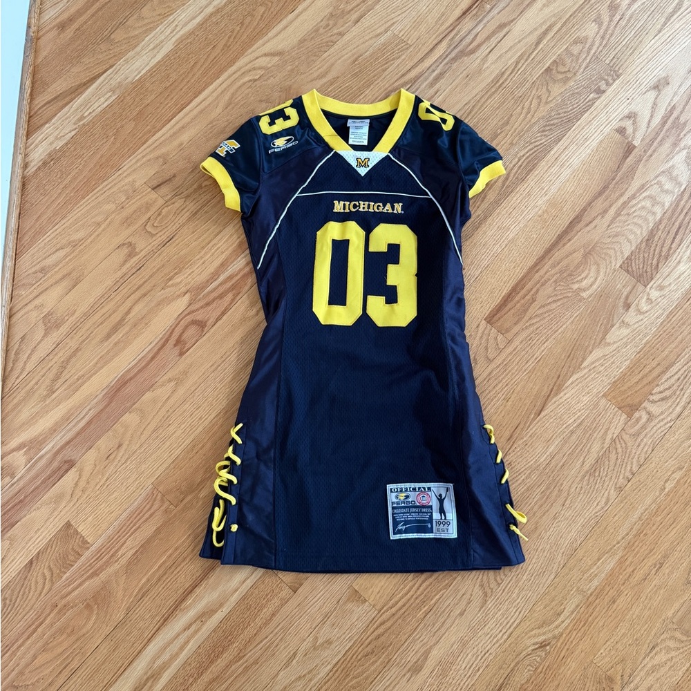Michigan wolverines jersey dress sexy